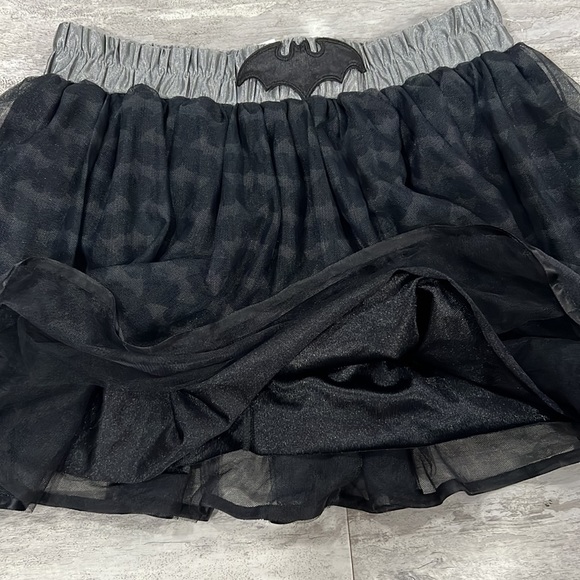 Batman Bat Logo All Over Print Tutu Skirt Halloween Costume - Picture 5 of 8